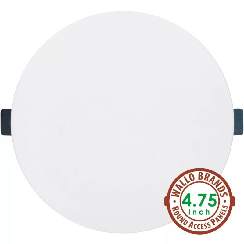 Wallo APR-0501 Round Access Panel, 4.75-Inch Speaker Hole Cover