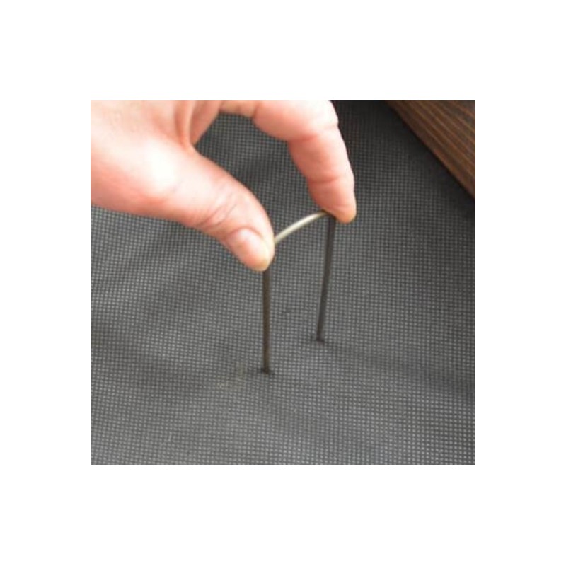 VIGORO (1000-Pack) Vigoro Wire 6 in. Square Landscape Staple Fabric