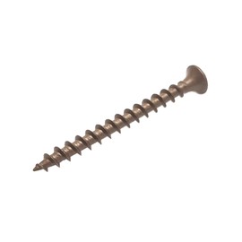 #8 x 2 Deck Screws | Square Drive | Bugle Head | Brown Ruspert | 500pcs Box