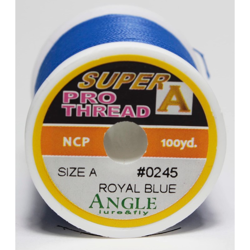 Super A Pro Thread NCP/A Size #0245/ROYAL-BLUE Rod Winding Thread