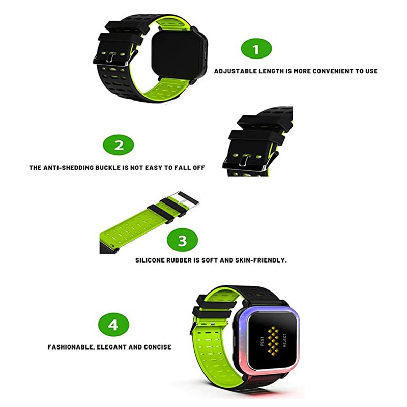 2 in 1 Ultrasonic Mosquito Repellent Bracelet Insect Repelling Light