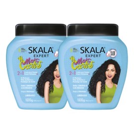 Kit Crema Para Peinar Rizos Cabello Rizado Skala Mais Cachos