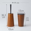 Fujiei DS-201 Dustper Style Toilet Brush, Blush