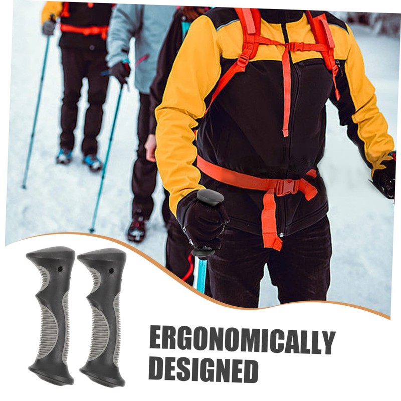 TOVINANNA 2pcs Trekking Pole Handle Adapter Comfortable Grip for Hiking