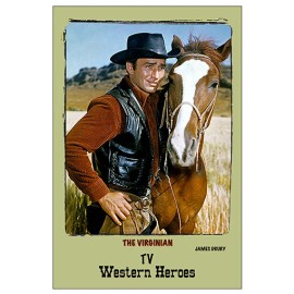 4"x6" MAGNET PRINT- "THE VIRGINIAN" JAME DRURY.