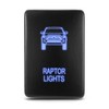 Raptor Light Switch for 3rd Gen Tacoma 2015+ Blue Push