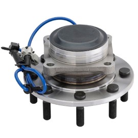 Single Front Left or Right Wheel Hub Bearing Assembly fit 2001-2003, 2005-2006 Silverado 1500 HD (Heavy Duty Models with Rear Wheel Drive, 2WD with 8 Studs) #515087