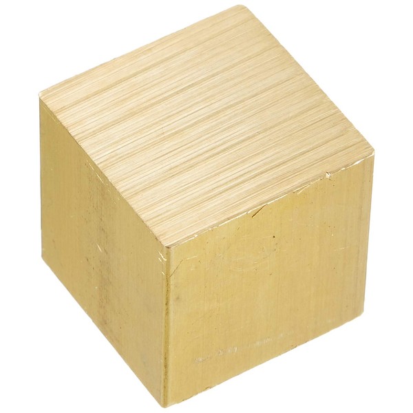 Hikari YZ22 Brass Dice, 0.8 inch (20 mm) Square