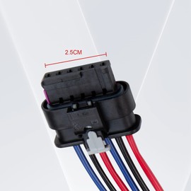 Effitnee Tail Light Wiring Harness Connector Repair Kit Compatible with Mini Cooper F55 F56 F57 6 Pin 63217361305
