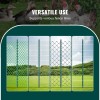 5 Feet Heavy-Duty Green Metal Fence Posts 10-Pack T-Post for