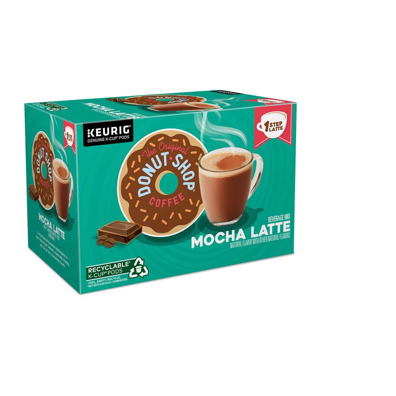 The Original Donut Shop Caramel Latte, Single-Serve Keurig K-Cup Pods,