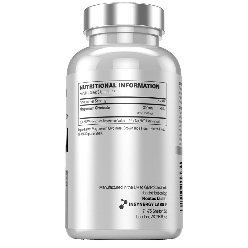Ultra Premium Magnesium Glycinate Supplement (Pro Series Magnesium 1,500mg) Magnesium