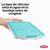 OXO Good Grips No-Spill bandeja de cubitos de hielo con