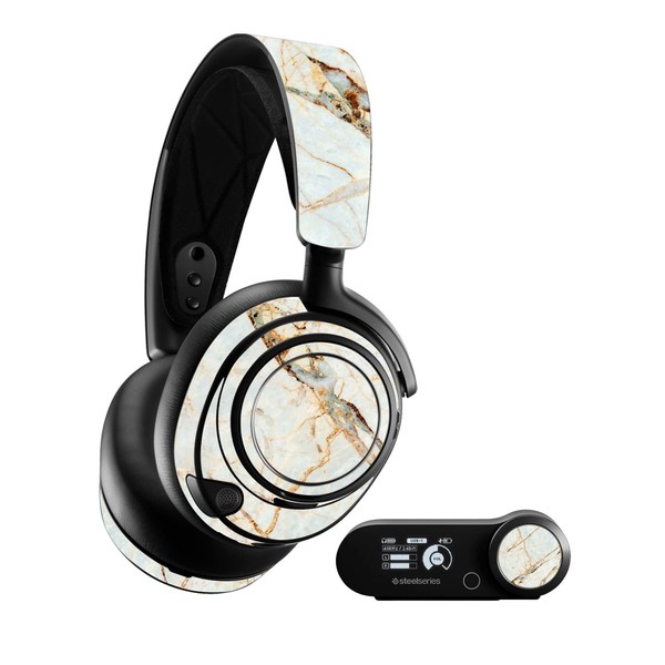 MightySkins Skin Compatible with SteelSeries Artic Nova Pro - Antique