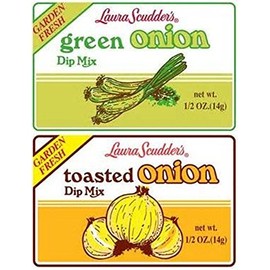 Laura Scudder's Green Onion & Toasted Onion Dip Mix (Pack of 6)