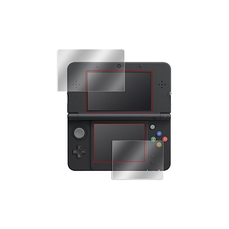 OverLay Eye Protector for Newニンテンドー3DS『上・下セット』 目にやさしい ブルーライト カット 液晶 保護