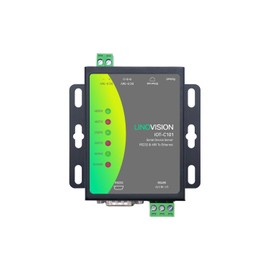 LINOVISION Dual Ports Serial Server, RS485 and RS232 to Ethernet Convertor, Modbus RTU/TCP Conversion, RS485 and RS232 to RJ45 Convertor, Processor Upgraded