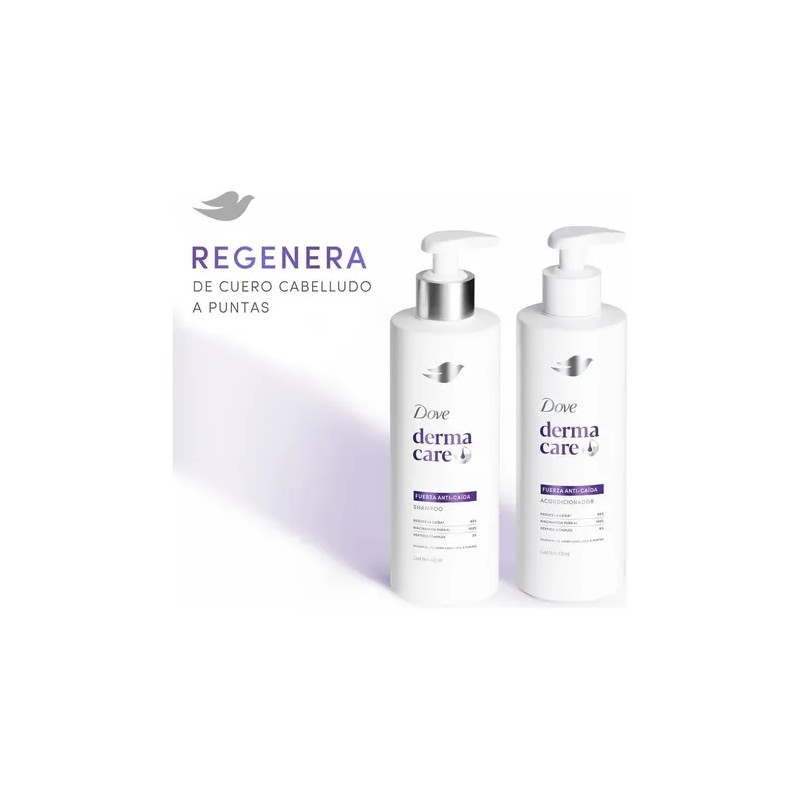 Acondicionador Derma Care Fuerza Anti-caída 400ml Dove