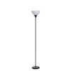 Newhouse Lighting 71-in. Charles Black Modern Standing Lamp NHFL-CH-BK, Floor