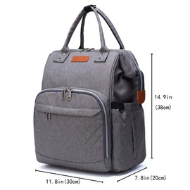 Armbq Diaper Bag Backpack for Baby Boy Girl, Multi-Function Diaper Bag for Baby Care, Waterproof Large Capacity Travel Backpack, Diaper Bags Essentials for Mom, Dad