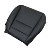 Mythoria Front Driver Side Bottom Leather Seat Cover Black Replacement