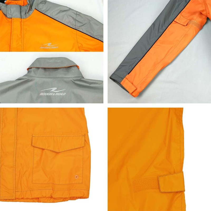 Rough & Road RR7815 Dual Tex Compact Rain Suit Top