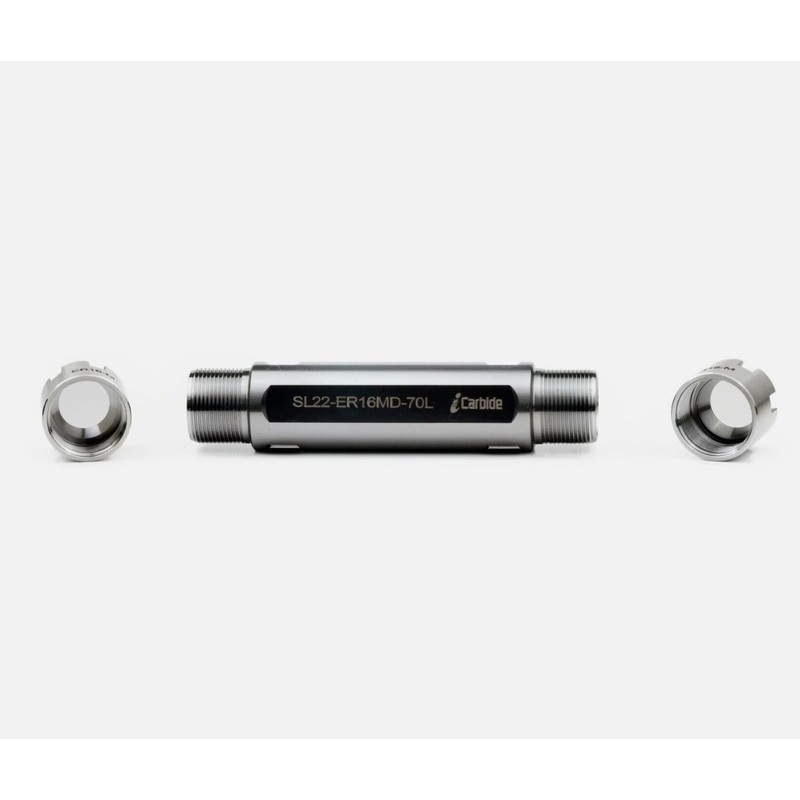 iCarbide Double End 3/4 ER16M 2.75"" Straight shank Collet Chuck
