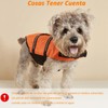 ERYURU Chaleco Salvavidas Perro,Salvavidas para Perro pequeño y Grande con