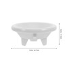 2pcs Urinal Drain Cover Bathroom Urinal Filter White Urinal Strainer