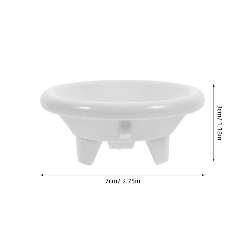 2pcs Urinal Drain Cover Bathroom Urinal Filter White Urinal Strainer
