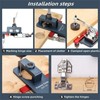 35 mm Hole Punch, Hinge Gauge, Pot Hinge Drill, Hinge