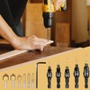 Leogony 12PCS Countersink Drill Bit Set, Quick Counter Sink Drill
