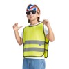 AYKRM 10-14 Year Kids High Visibility Reflective Vest High Vis