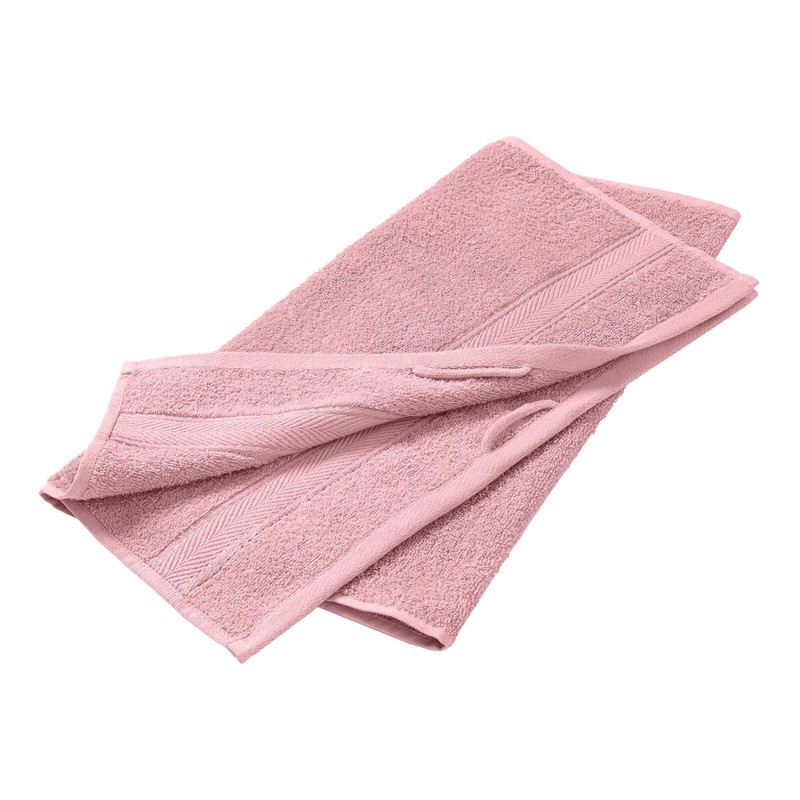 G BETTWARENSHOP Hand Towel Dusky Pink - 50 x 100