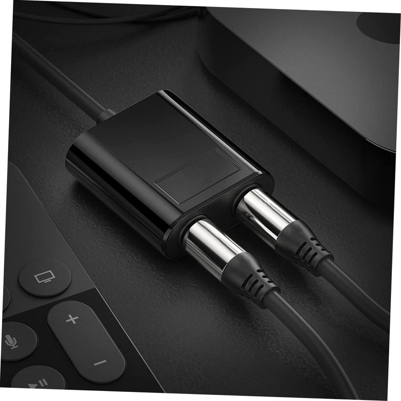 SHINEOFI Convenient Audio Splitter Out Optical Fiber Connector for Home