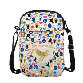Percy J Merch Crossbody Bag Percy Movie Gift Camp Half-blood Greek Mythology Gift Percy Fan Gift (HALF-BLOOD CB)