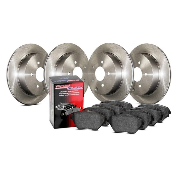 Centric 903.34039 - OE Plus Front And Rear Brake Kit