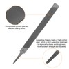sourcing map Mill File 8 Inch High Carbon Steel Single