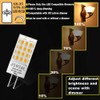 JSVSAL GY6.35 LED Bulb Dimmable, T4 JC Type GY6.35/G6.35 Bi-pin