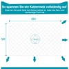 NieKilig Cat Net for Balcony, No Drilling, Cats for Balconies,