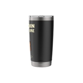 Dogecoin Millionaire Loading Funny Doge Crypto Stainless Steel Insulated Tumbler