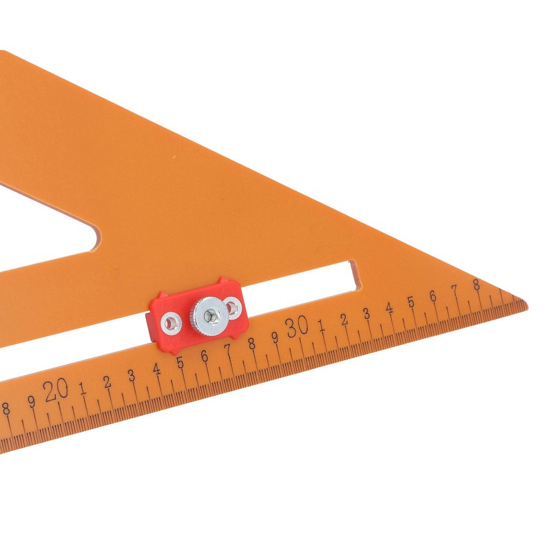 Rafter Square Multi Functional Drilling Positioning Triangle Ruler Carpenter Measuring