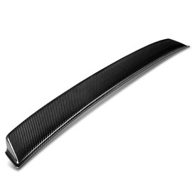 ‎DNA MOTORING 2-RSP-6627-CF Carbon Fiber Rear Window Roof Spoiler Wing Compatible with 2003-2008 Nissan 350Z Coupe,Black