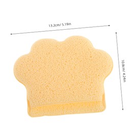 VICASKY Soft Gentle Cat Paw Facial Sponge for Sensitive Skin Reusable Exfoliating Cleansing Tool for Women Girls and Makeup Removal