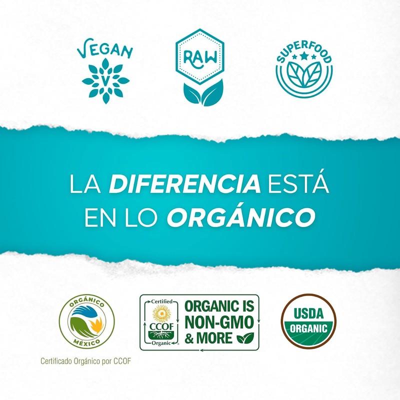 ESPIRULINA ORGANICA EN POLVO 100 GRAMOS