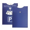 HAPPOW Pack of 2 Parking Discs, PU Leather Parking Disc,
