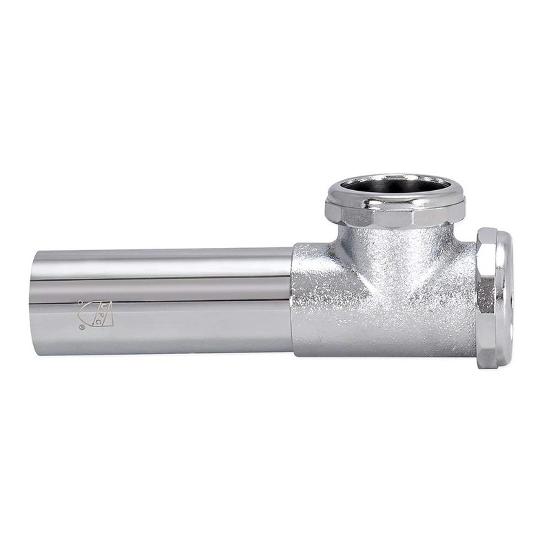 EZ-FLO 22-Gauge Cast Brass End Outlet Tee for Tubular Drain