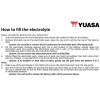Yuasa YT14B-BS Maintenance-Fr