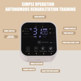 Sayorg Rehabilitation robot gloves - finger exercise equipment for hemiplegic, stroke, and arthritis patients - rechargeable (Right hand, S)