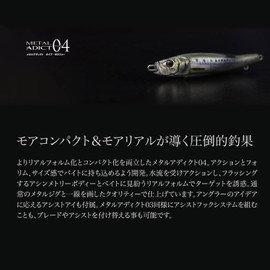 Little Jack METAL ADICT-04 7.1 oz (200 g) #08 Pole IWASHI 4.1 inches (112 mm)